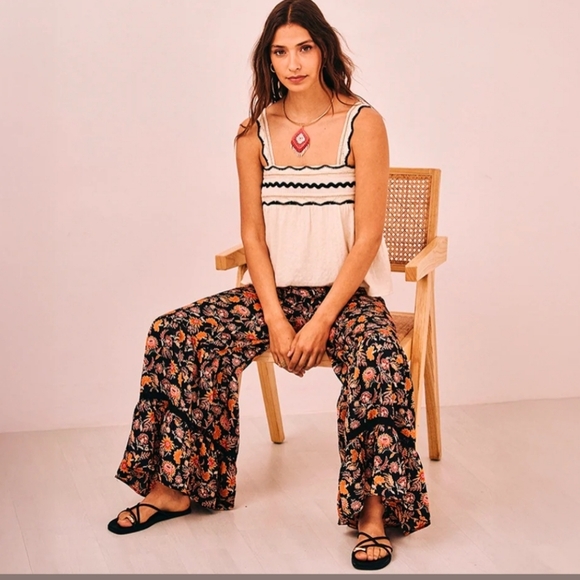 Nekane Pants - NWT NEKANE | $124 Okla Floral Palazzo Pants